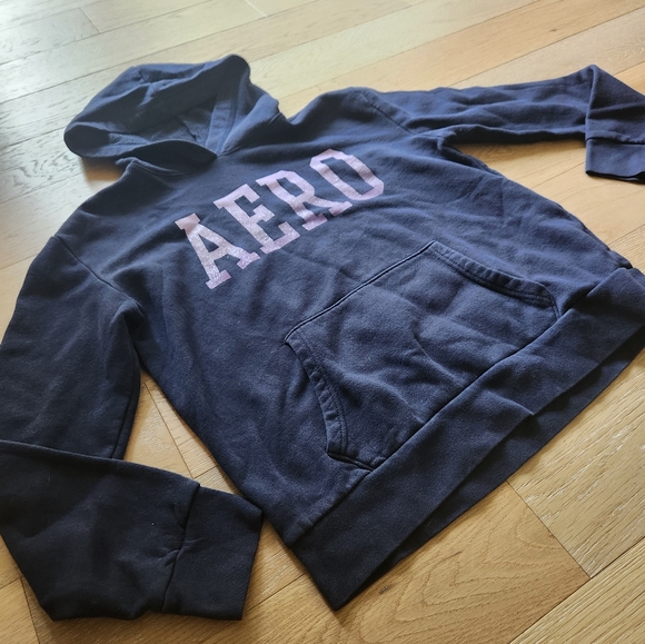 AEROPOSTALE | Blue and purple hoodie - Picture 2 of 5